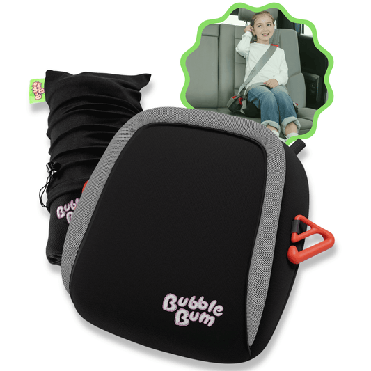 BubbleBum Inflatable Travel Booster Seat for Kids (Ages 4–11) Portable Car Booster for Taxis, ✔️ Rental Cars & Travel ✔️